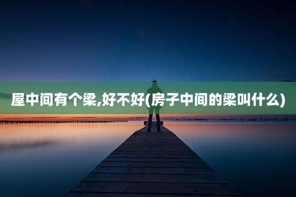 屋中间有个梁,好不好(房子中间的梁叫什么)