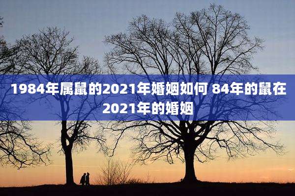 1984年属鼠的2021年婚姻如何 84年的鼠在2021年的婚姻