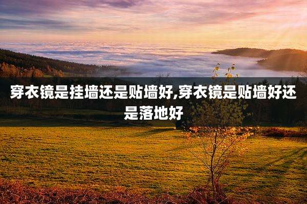 穿衣镜是挂墙还是贴墙好,穿衣镜是贴墙好还是落地好