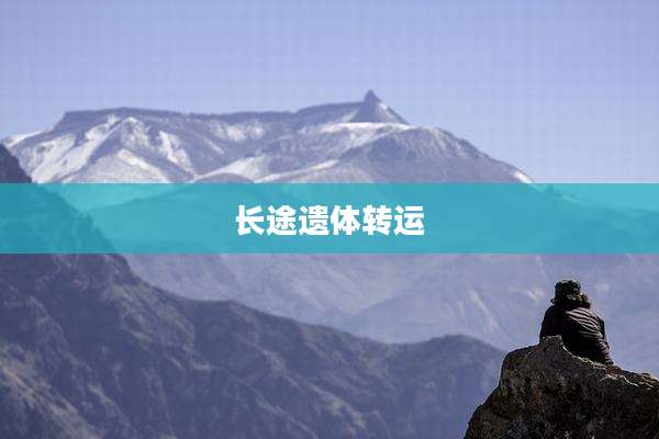 长途遗体转运