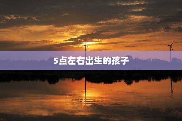 5点左右出生的孩子