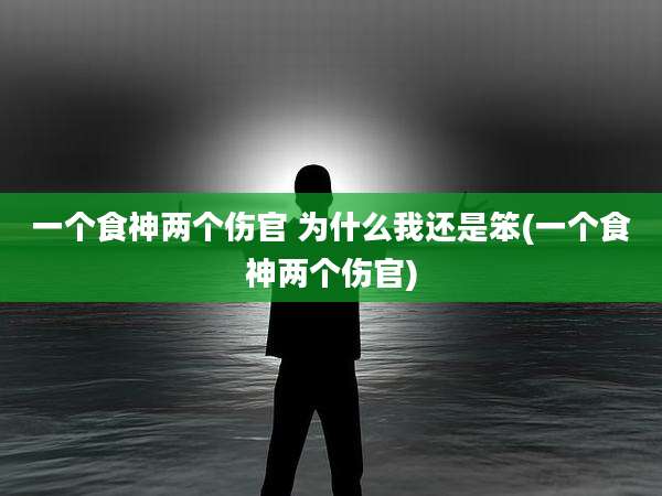 一个食神两个伤官 为什么我还是笨(一个食神两个伤官)