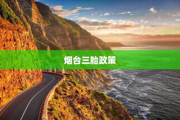 烟台三胎政策