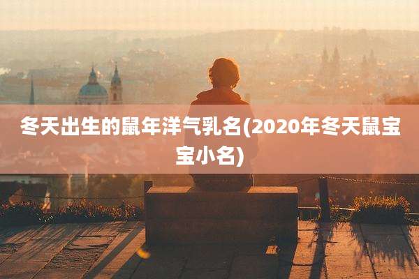 冬天出生的鼠年洋气乳名(2020年冬天鼠宝宝小名)