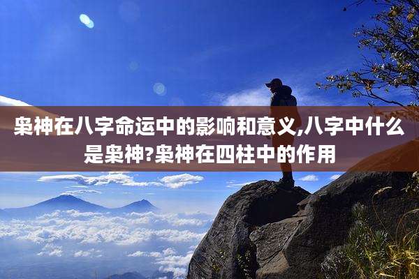 枭神在八字命运中的影响和意义,八字中什么是枭神?枭神在四柱中的作用