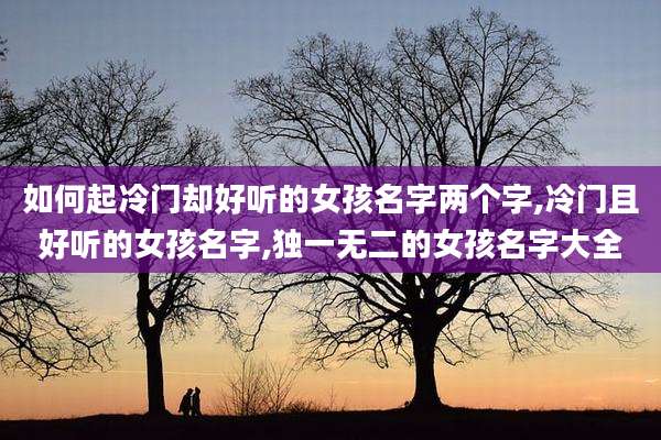 如何起冷门却好听的女孩名字两个字,冷门且好听的女孩名字,独一无二的女孩名字大全