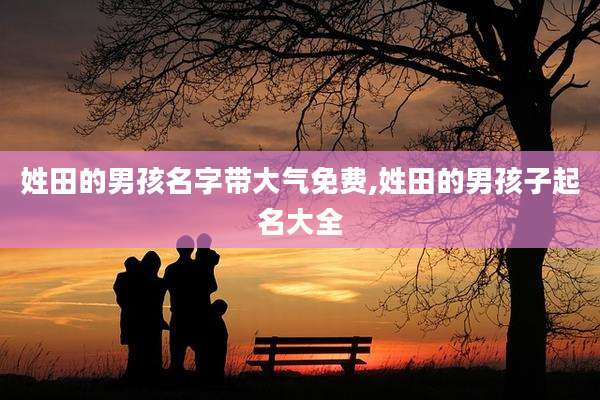 姓田的男孩名字带大气免费,姓田的男孩子起名大全