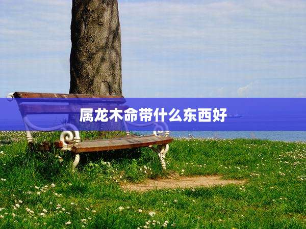 属龙木命带什么东西好