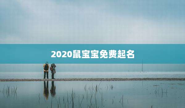 2020鼠宝宝免费起名