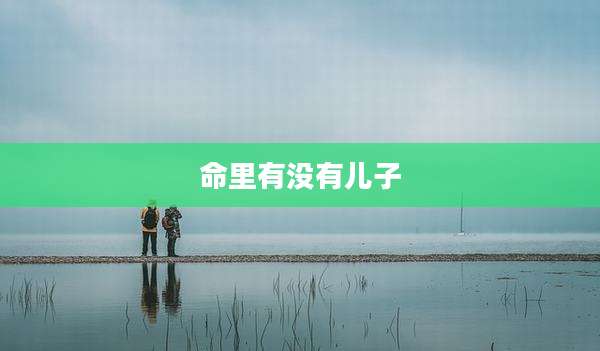 命里有没有儿子