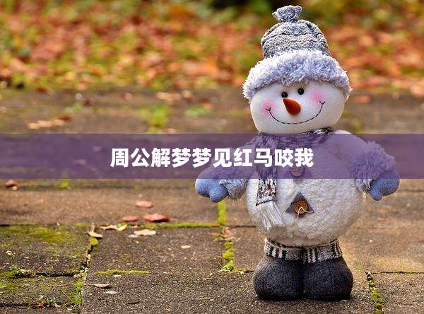 周公解梦梦见红马咬我
