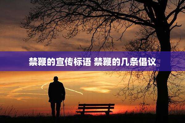 禁鞭的宣传标语 禁鞭的几条倡议