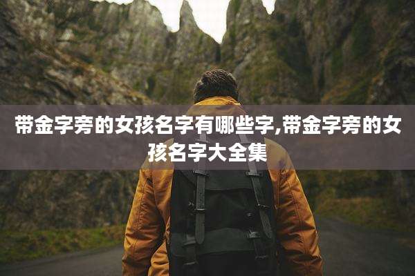 带金字旁的女孩名字有哪些字,带金字旁的女孩名字大全集