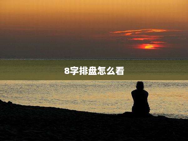 8字排盘怎么看