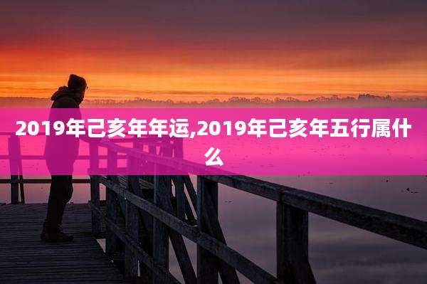 2019年己亥年年运,2019年己亥年五行属什么