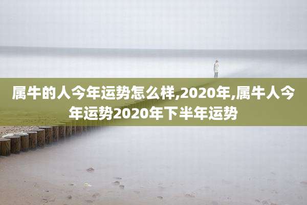 属牛的人今年运势怎么样,2020年,属牛人今年运势2020年下半年运势
