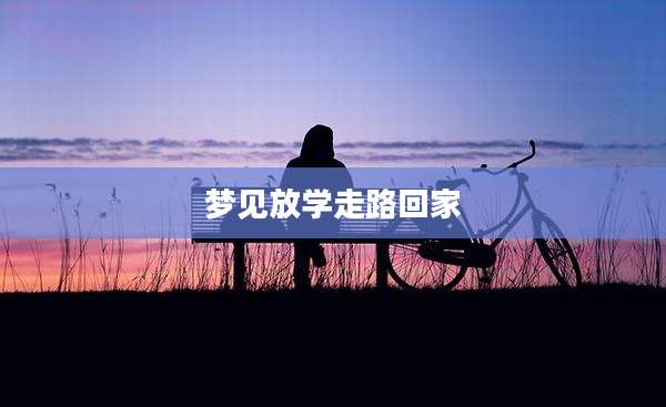 梦见放学走路回家