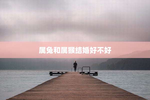 属兔和属猴结婚好不好