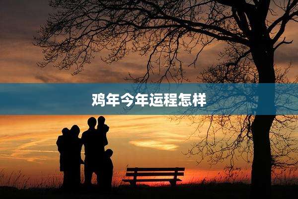 鸡年今年运程怎样