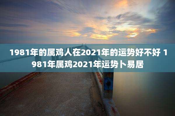 1981年的属鸡人在2021年的运势好不好 1981年属鸡2021年运势卜易居