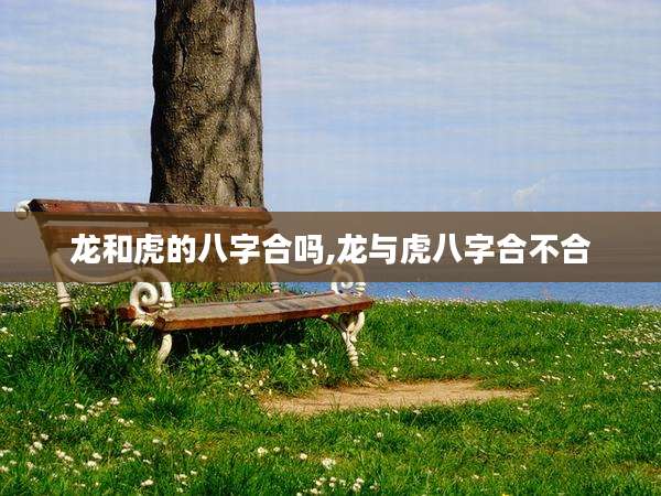 龙和虎的八字合吗,龙与虎八字合不合