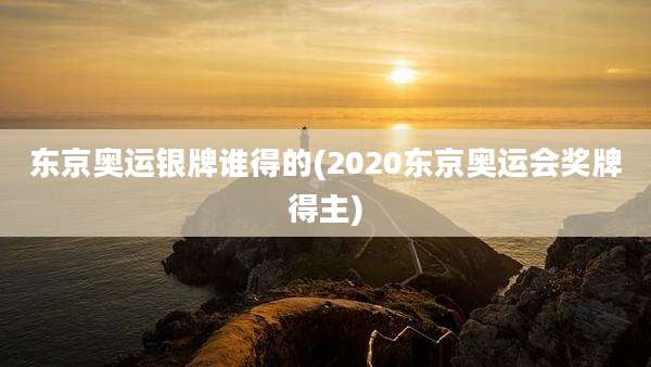 东京奥运银牌谁得的(2020东京奥运会奖牌得主)