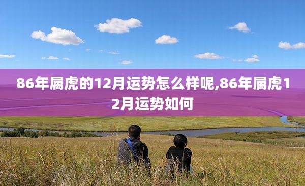 86年属虎的12月运势怎么样呢,86年属虎12月运势如何