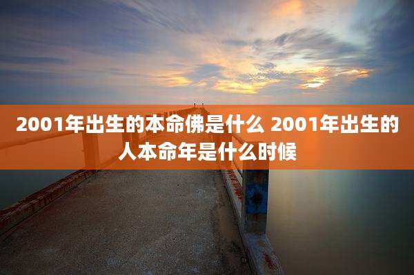 2001年出生的本命佛是什么 2001年出生的人本命年是什么时候