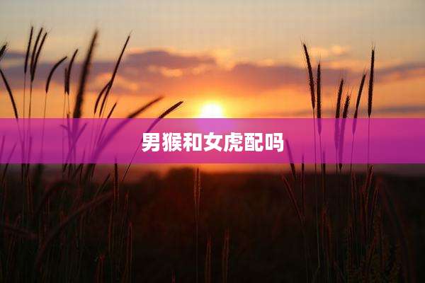 男猴和女虎配吗