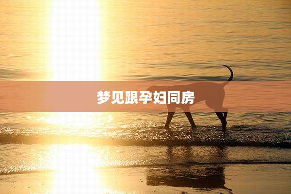 梦见跟孕妇同房