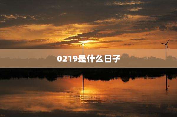 0219是什么日子