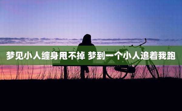 梦见小人缠身甩不掉 梦到一个小人追着我跑