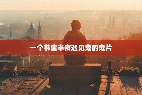 一个书生半夜遇见鬼的鬼片