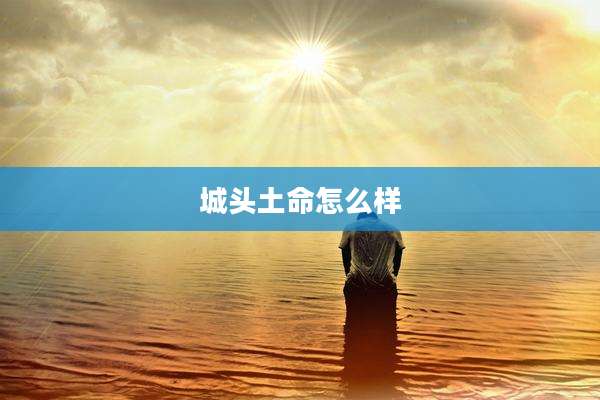 城头土命怎么样