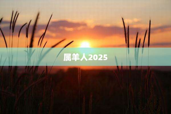 属羊人2025