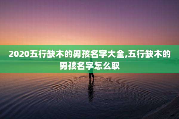 2020五行缺木的男孩名字大全,五行缺木的男孩名字怎么取