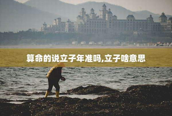 算命的说立子年准吗,立子啥意思