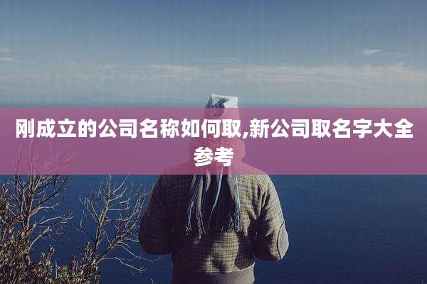 刚成立的公司名称如何取,新公司取名字大全参考
