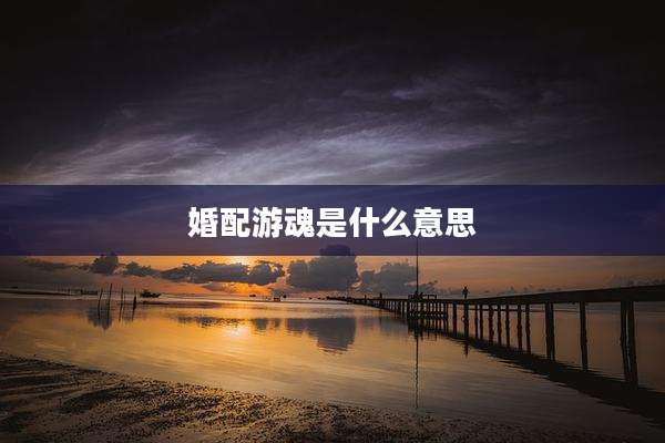 婚配游魂是什么意思