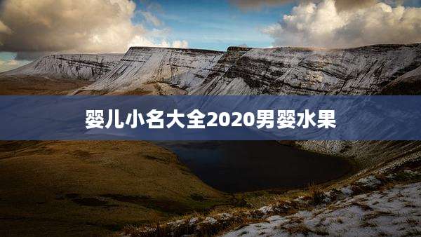 婴儿小名大全2020男婴水果