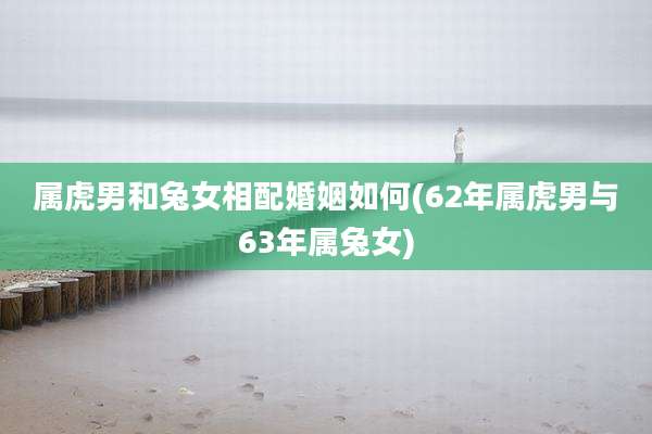 属虎男和兔女相配婚姻如何(62年属虎男与63年属兔女)