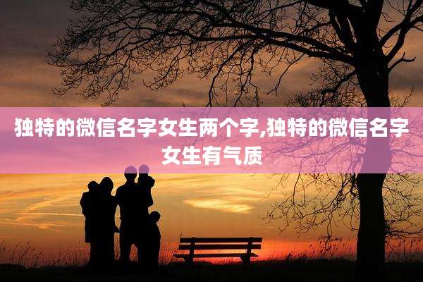 独特的微信名字女生两个字,独特的微信名字女生有气质