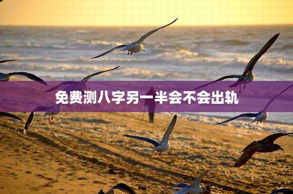 免费测八字另一半会不会出轨
