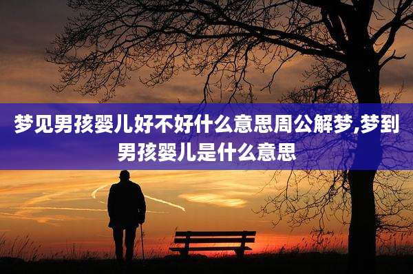 梦见男孩婴儿好不好什么意思周公解梦,梦到男孩婴儿是什么意思