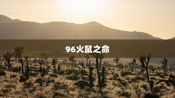 96火鼠之命