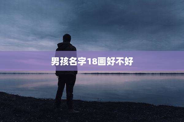 男孩名字18画好不好