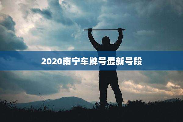 2020南宁车牌号最新号段