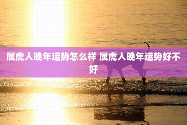 属虎人晚年运势怎么样 属虎人晚年运势好不好