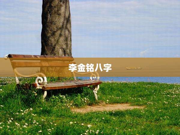 李金铭八字