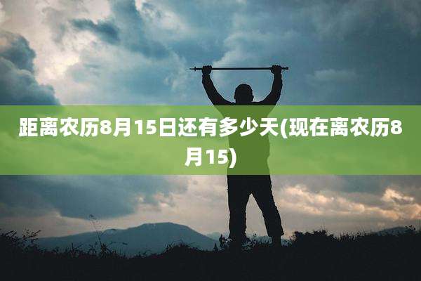 距离农历8月15日还有多少天(现在离农历8月15)